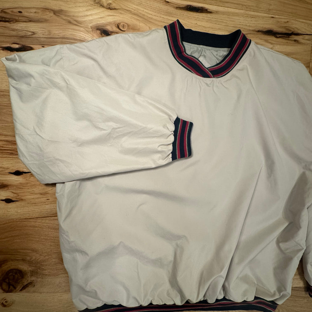 Y2K Cream Windbreaker - XL