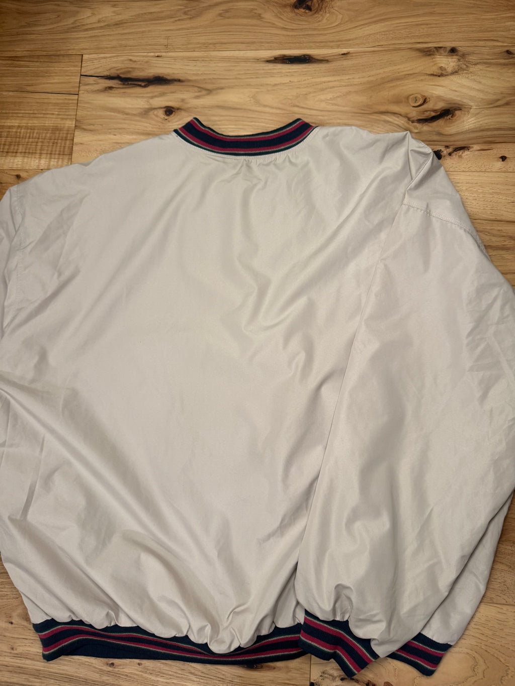 Y2K Cream Windbreaker - XL